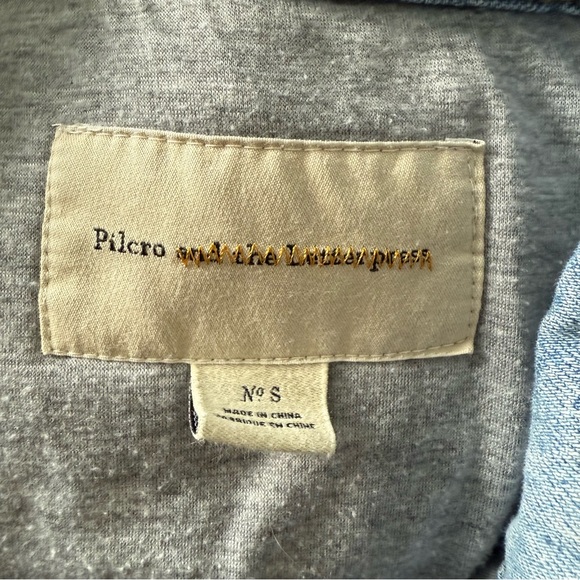 Anthropologie Pilcro & The Letterpress Denim Sherpa Jacket - Picture 5 of 6